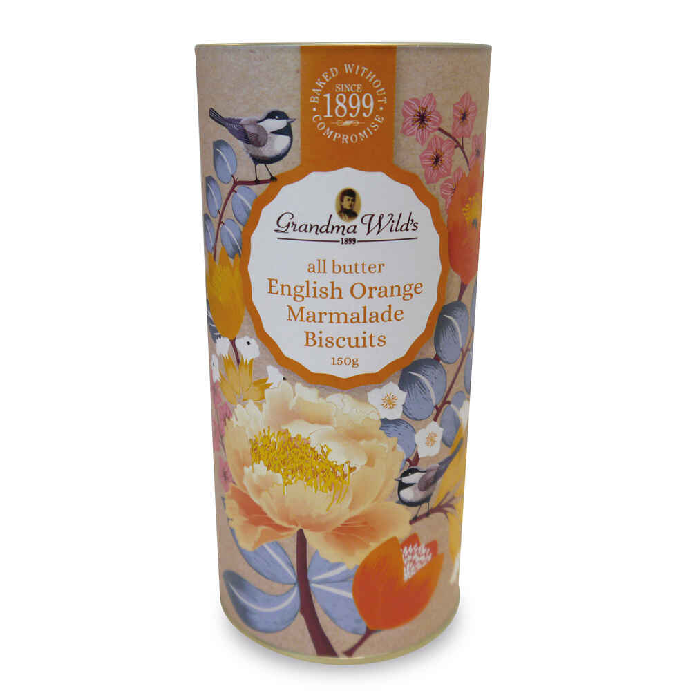 Grandma Wild's Floral Botanical Tube All Butter English Marmalade (150g)