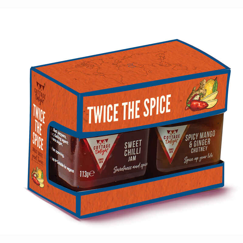 Cottage Delight Twice The Spice Gift Pack (228g)