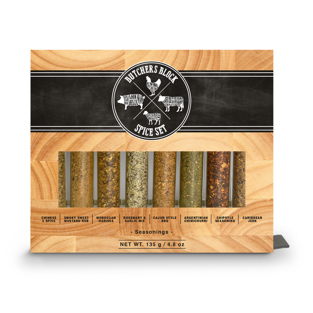 eat.art Butchers Block 8 tube Giftset (135g)