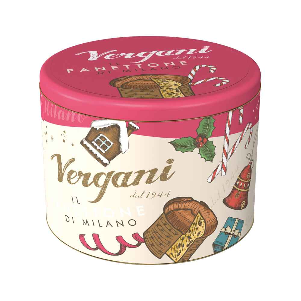 Vergani Tin Line Traditional Panettone (750g)