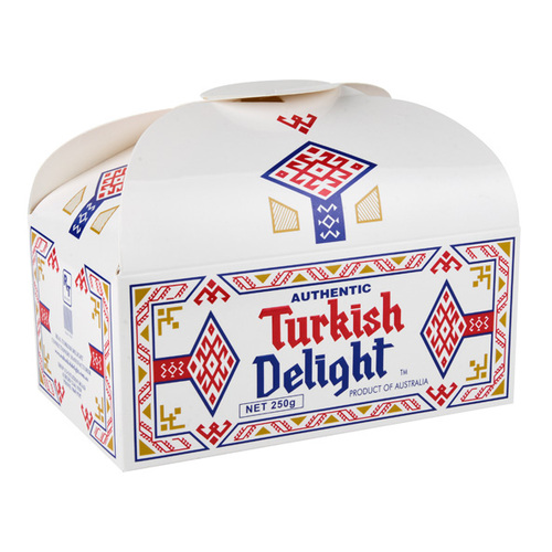 Real Turkish Delight Rose 250gm Chest