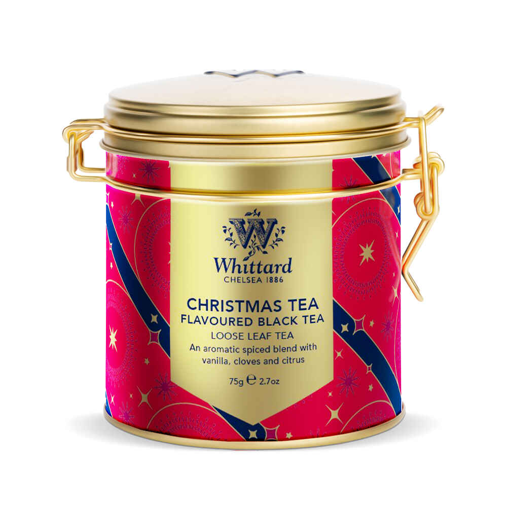 Whittard Christmas Tea Clip Top Tin 75g