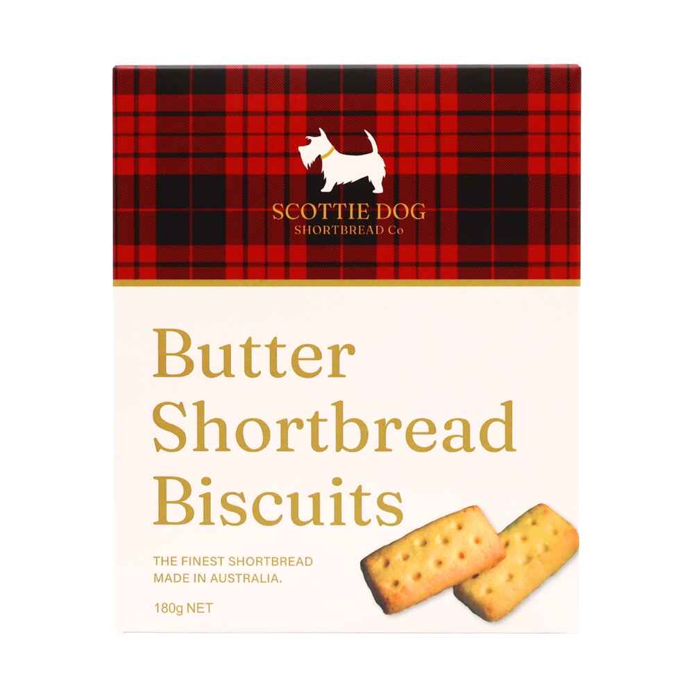 Scottie Dog Shortbread Co. Butter Shortbread Biscuits 180g