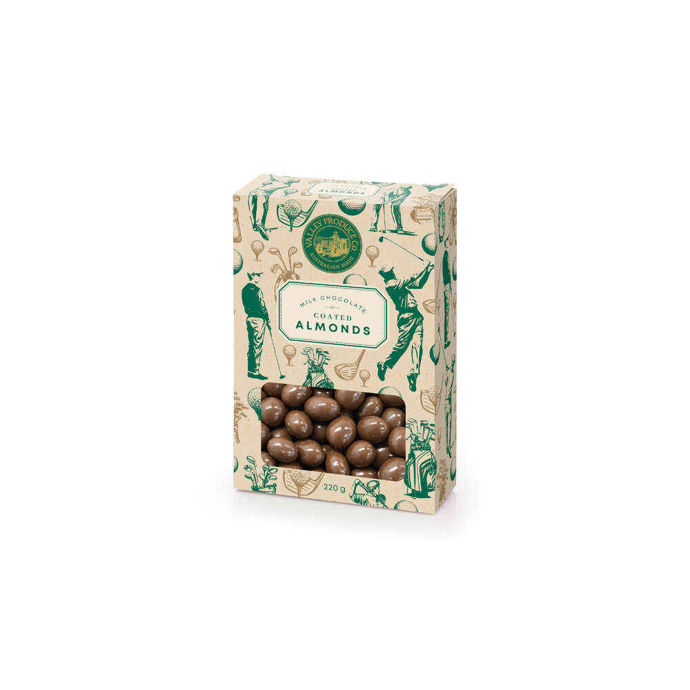 VPC Milk Chocolate Almonds Golf (220g)