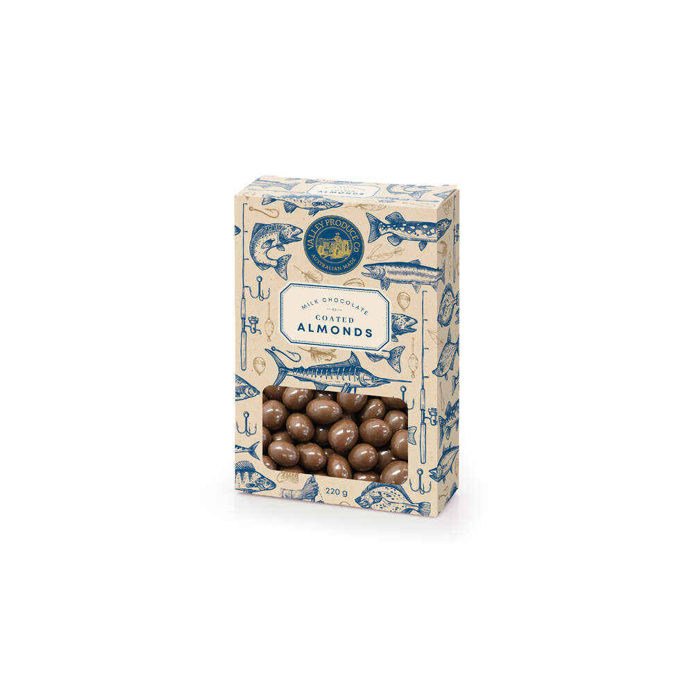 VPC Milk Chocolate Almonds Fishing (220g)