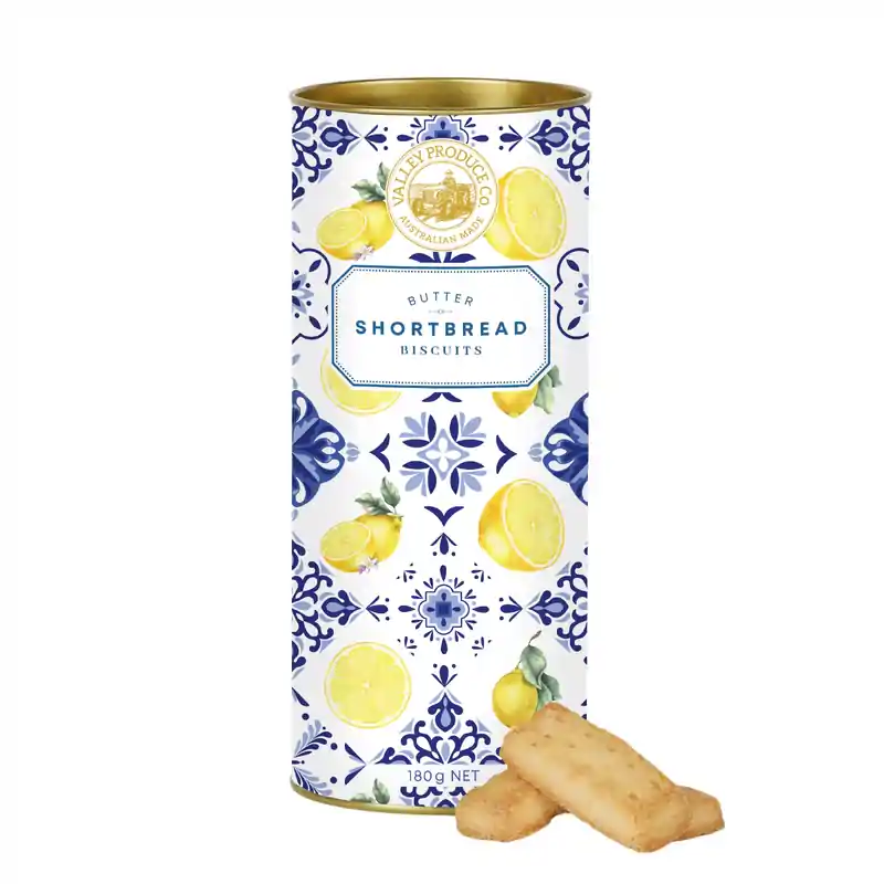 VPC Shortbread Tube - Tuscan Summer Lemons (180g)