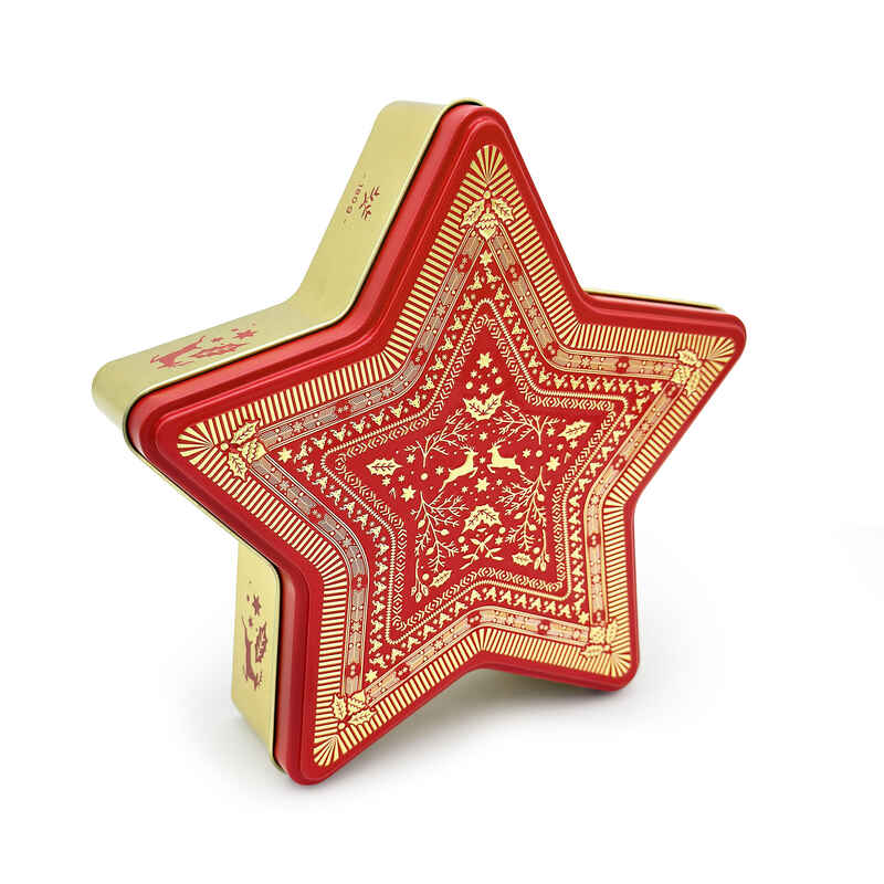 VPC Luxury Festive - Star Shortbread Tin (180g)