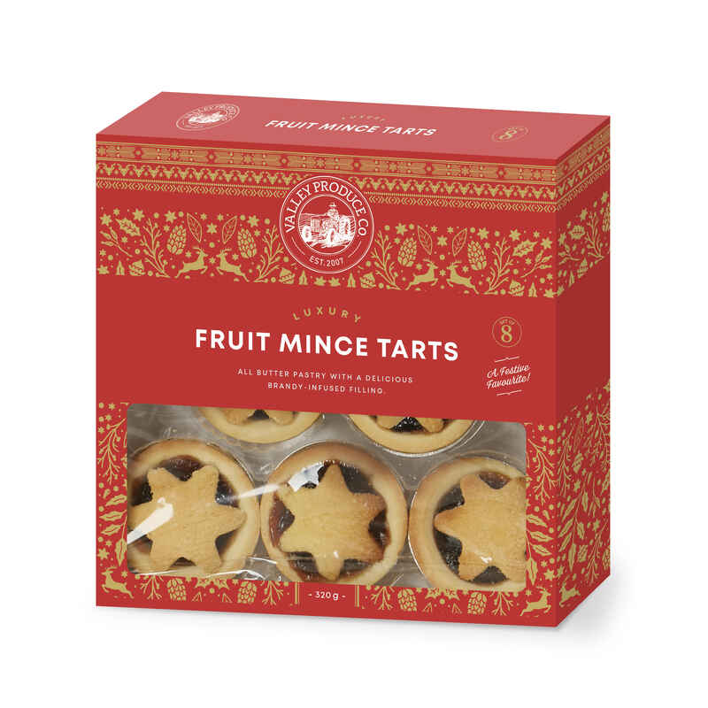 VPC Luxury Festive - Fruit Mince Tarts 8 pack (320g)