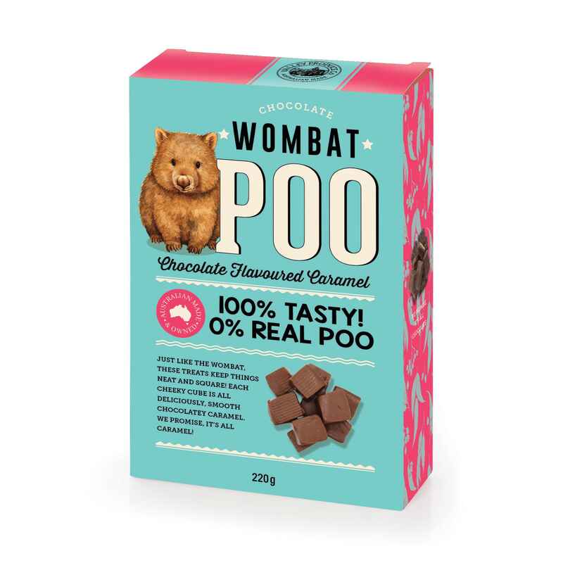 VPC Choc Caramel Wombat Poo (220g)