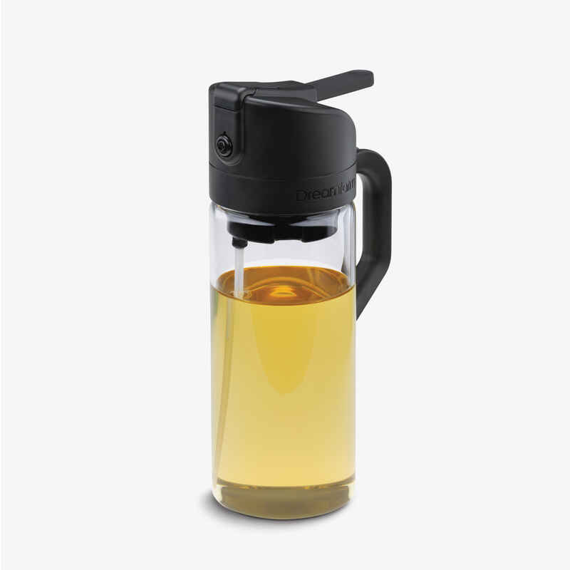 Dreamfarm Oileroo - Black + Glass Bottle