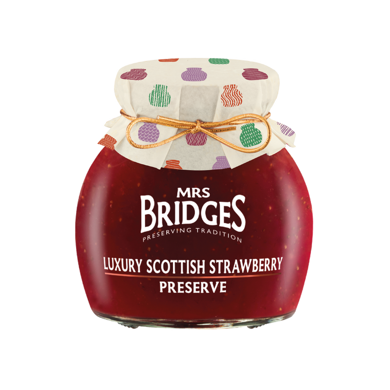Mrs Bridges Luxury Scottish Strawberry Preserve (340g)