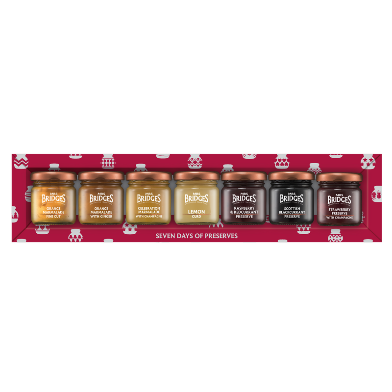 Mrs Bridges 7 Days of Preserves Gift Pack (294g)