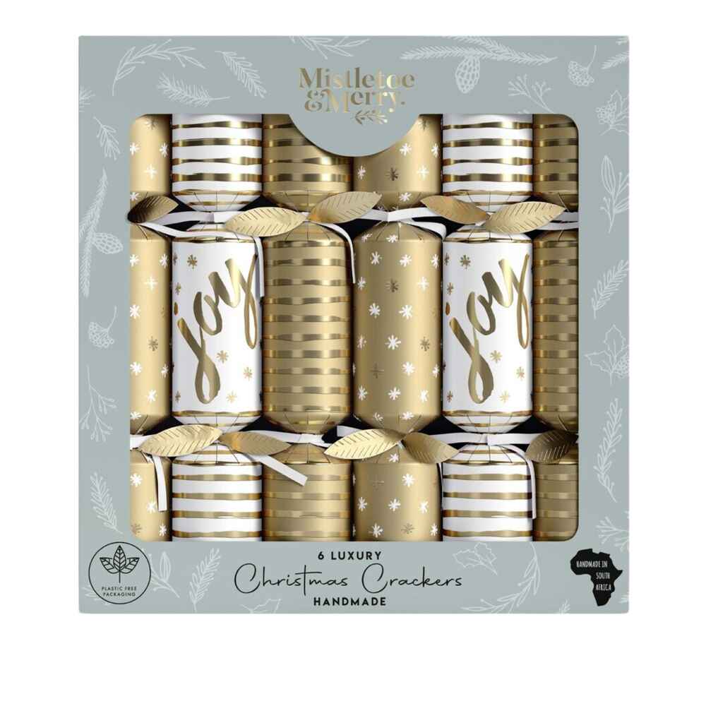 Mistletoe & Merry Luxury - Metallics Gold Joy Crackers