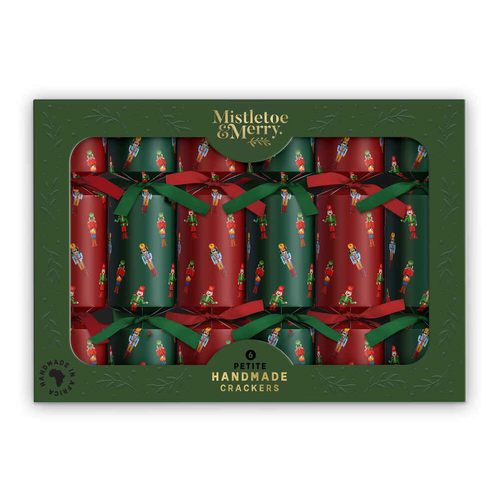 Mistletoe & Merry Petite Mini Nutcrackers