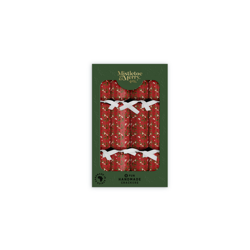 Mistletoe & Merry - Fun 8's - Red Berries Pattern 11