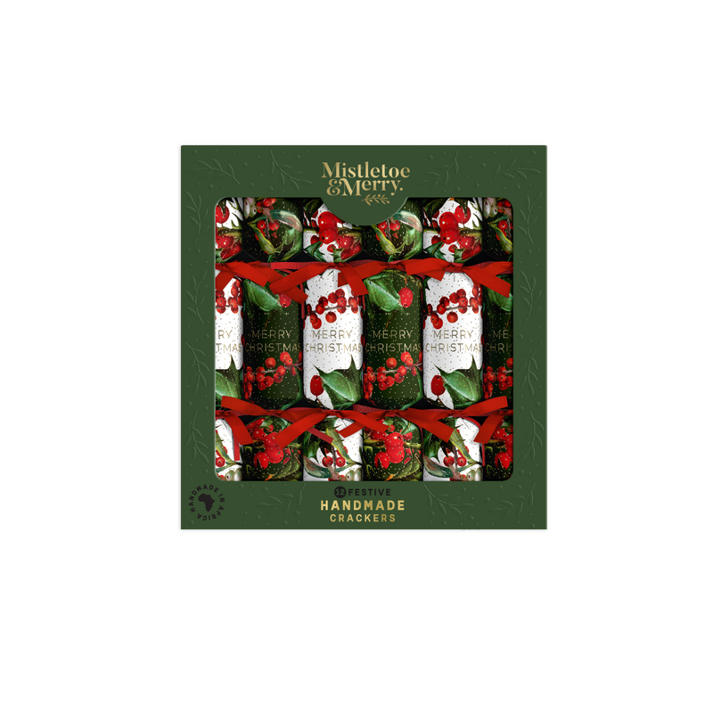 Mistletoe & Merry - Festive 12's - Holly & Berry Sprigs 12