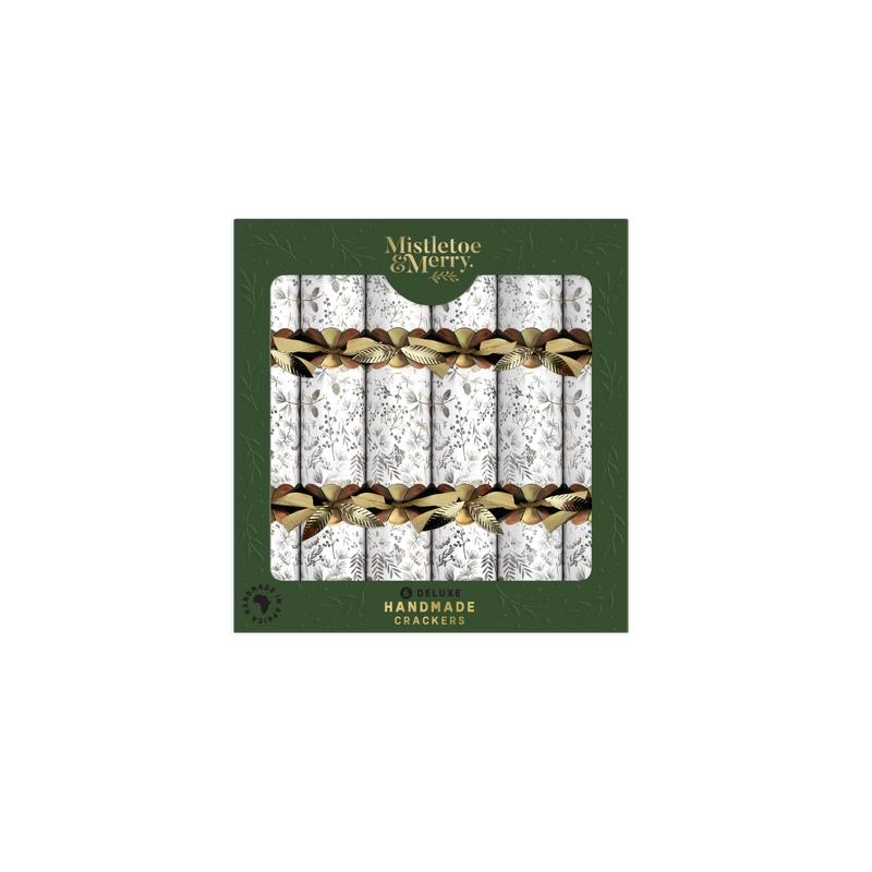 Mistletoe & Merry - Deluxe - Tonal Watercolour & Gold Sprigs 14