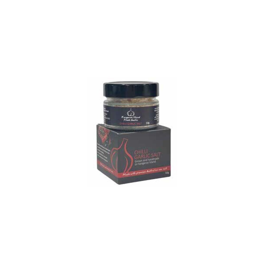 Kangaroo Island Fresh Garlic - Chilli Garlic Salt Flakes (50g)