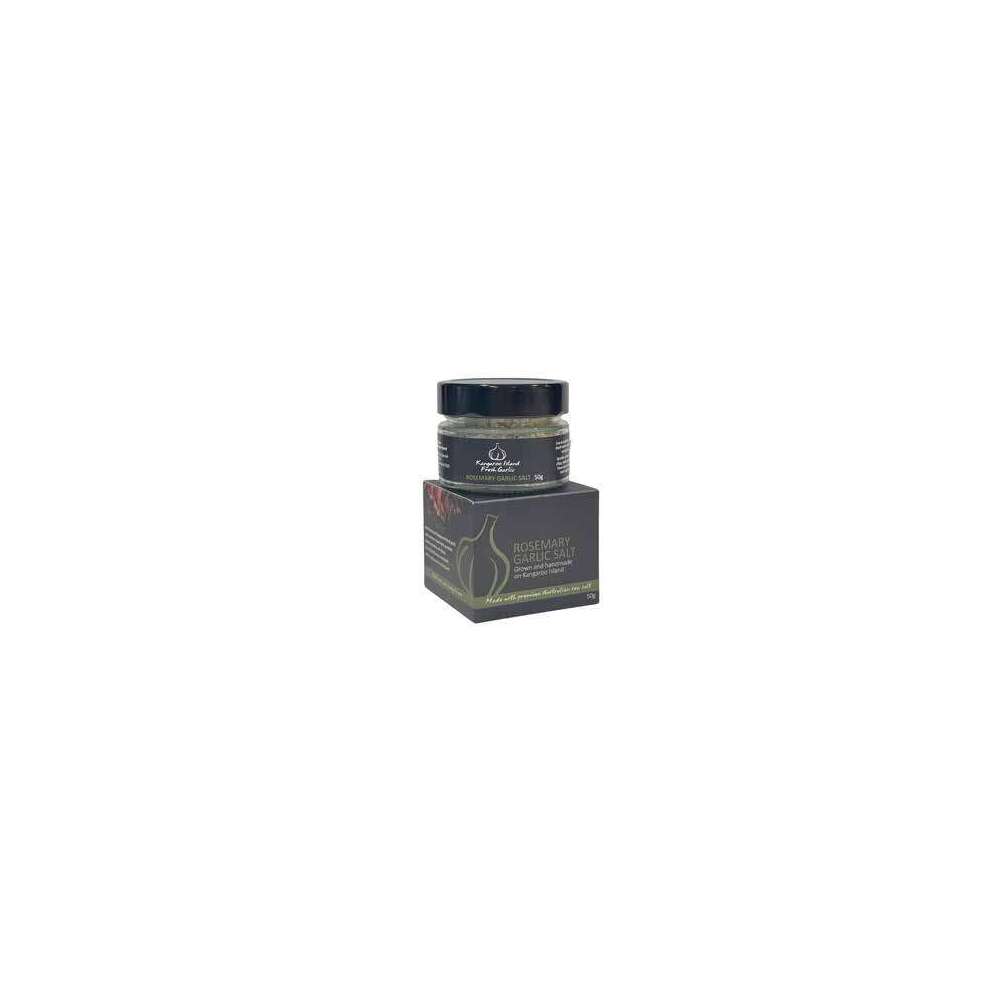 Kangaroo Island Fresh Garlic - Rosemary Garlic Salt Flakes (50g)