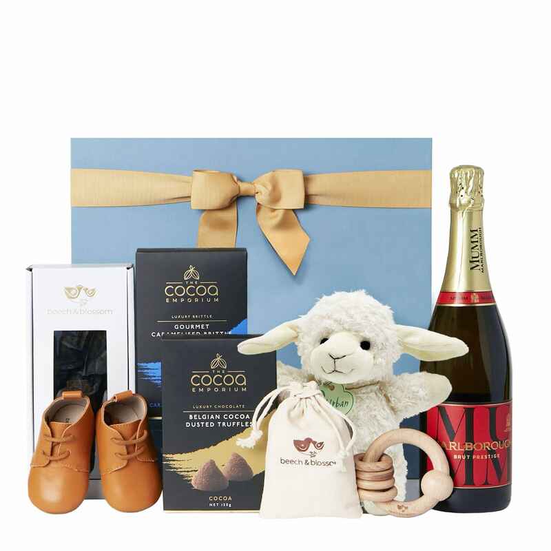 New Baby Joy with Mumm Marlborough Prestige Baby Hamper