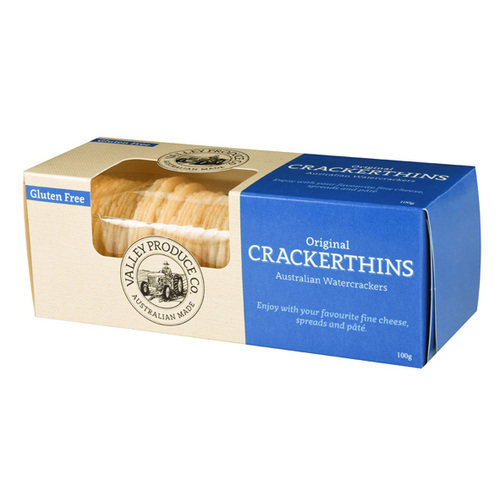 VPC CRACKERTHINS - GLUTEN FREE ORIGINAL 100G