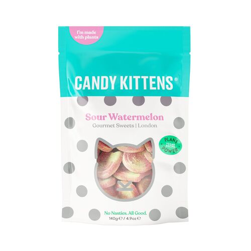 CANDY KITTENS SOUR WATERMELON 140G