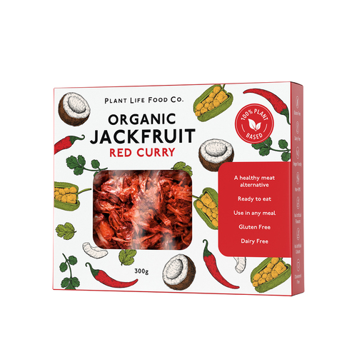 PLFC - ORGANIC JACKFRUIT RED CURRY 300G