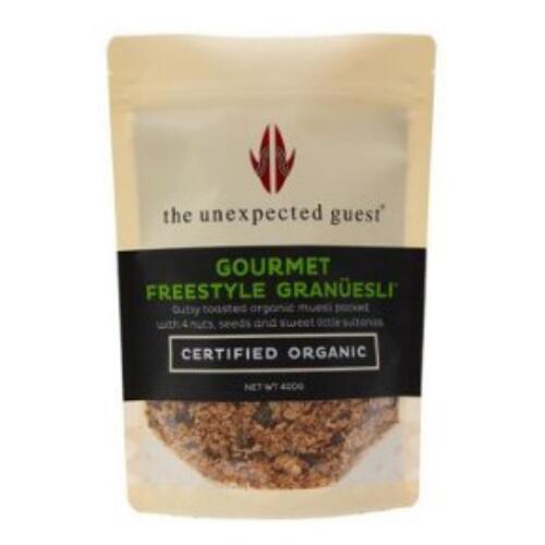 THE UNEXPECTED GUEST FREESTYLE GRANUESLI 400G
