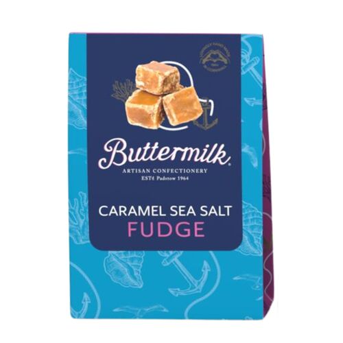 BUTTERMILK CARAMEL SEA SALT FUDGE 150G