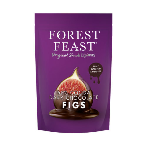 FOREST FEAST BELGIAN DARK CHOCOLATE FIGS 140G