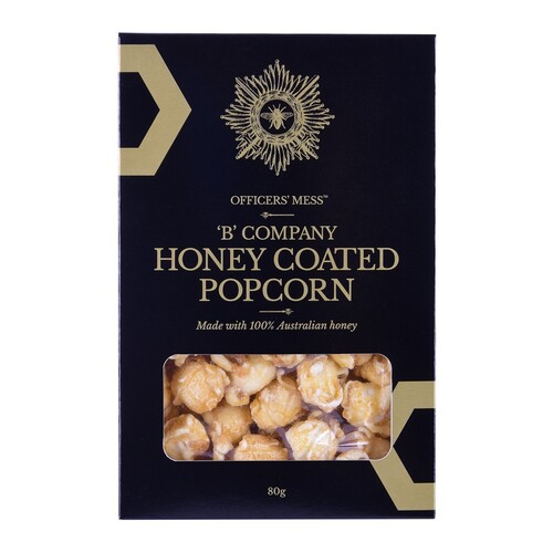 TRCC - 'B' COMPANY HONEY COATED POPCORN 80G