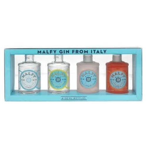 MALFY GIN GIFT TASTING KIT 4 X 50ML