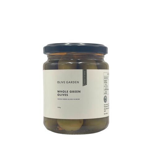 OLIVE GROVE GREEN OLIVES 250G