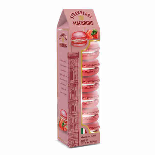 BORGO De MEDICI MACARON - STRAWBERRY 90g