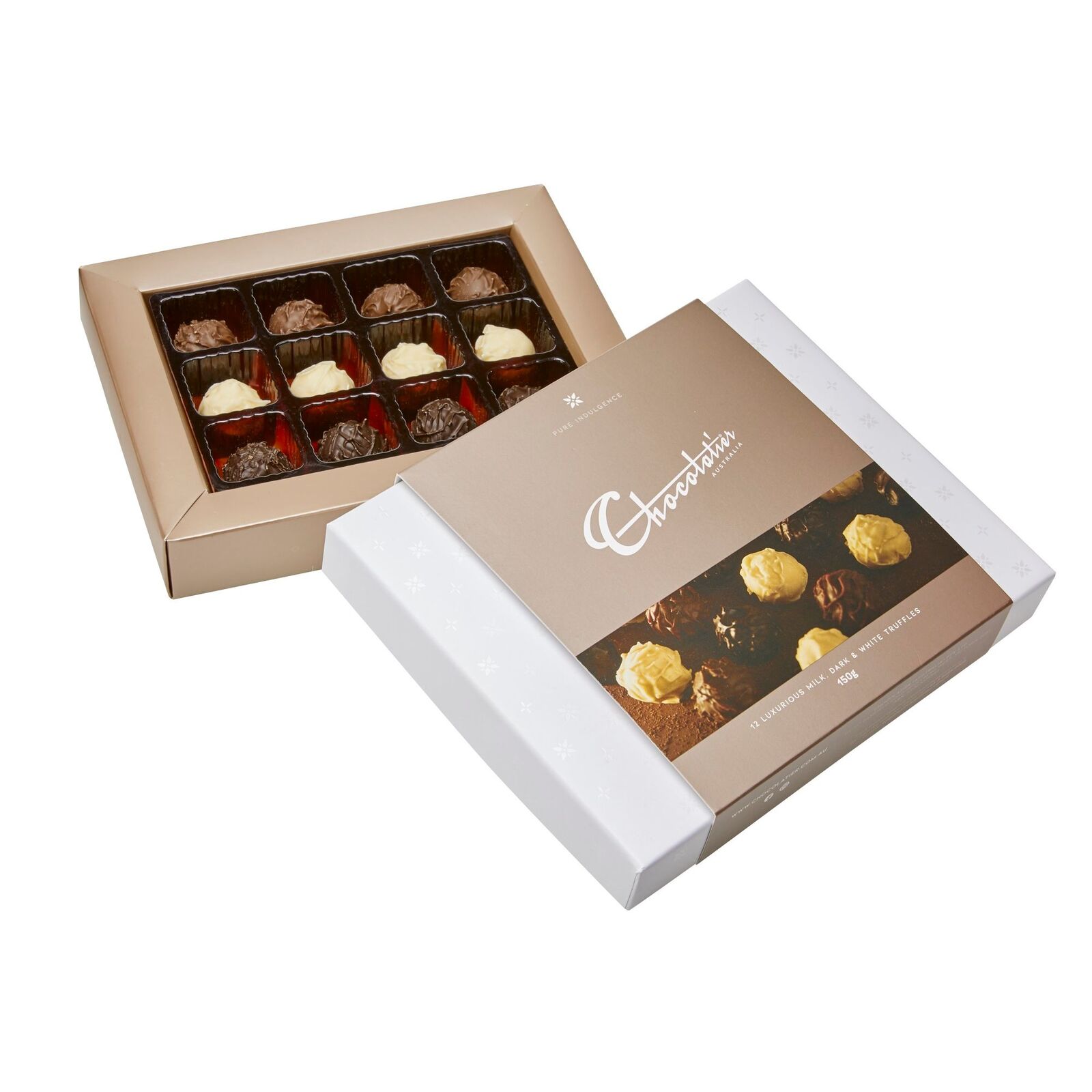 CHOCOLATIER PURE INDULGENCE TRUFFLE ASSORTMENT