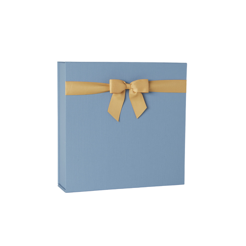 PREMIUM HAMPER BOX WITH GOLD RIBBON