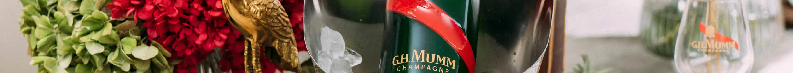 G.H. Mumm Champagne Hampers Header