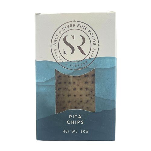 SALT & RIVER PITA CHIPS 80G
