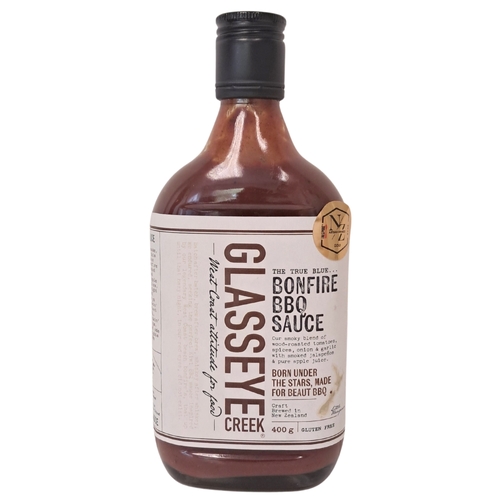 GLASSEYE CREEK BONFIRE BBQ SAUCE 400G
