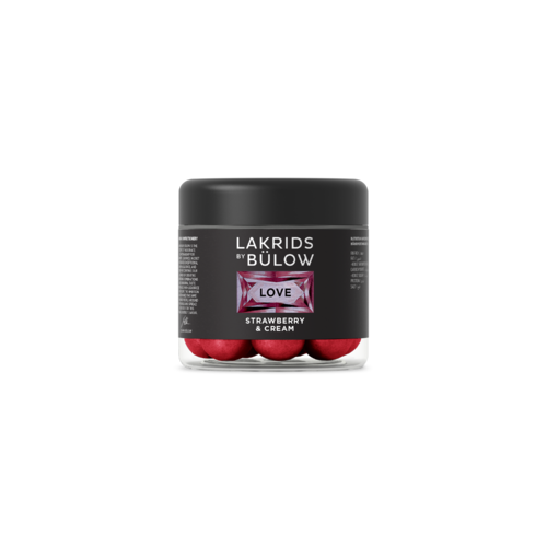 LAKRIDS BY BULOW - LOVE STRAWBERRY & CREAM SMALL 125G