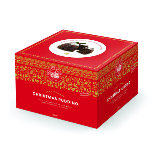 VPC LUXURY FESTIVE CHRISTMAS PUDDING 700G