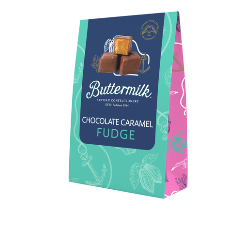 BUTTERMILK CHOCOLATE CARAMEL FUDGE 150G